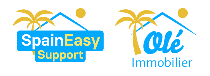 Logo de SpainEasy Support et Olé Immobilier